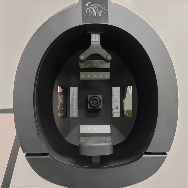 New Intelligent 8 Spectra Skin Detector Skin Management Analysis Of Moisture And Oil Facial Testing And Cosmetology Related