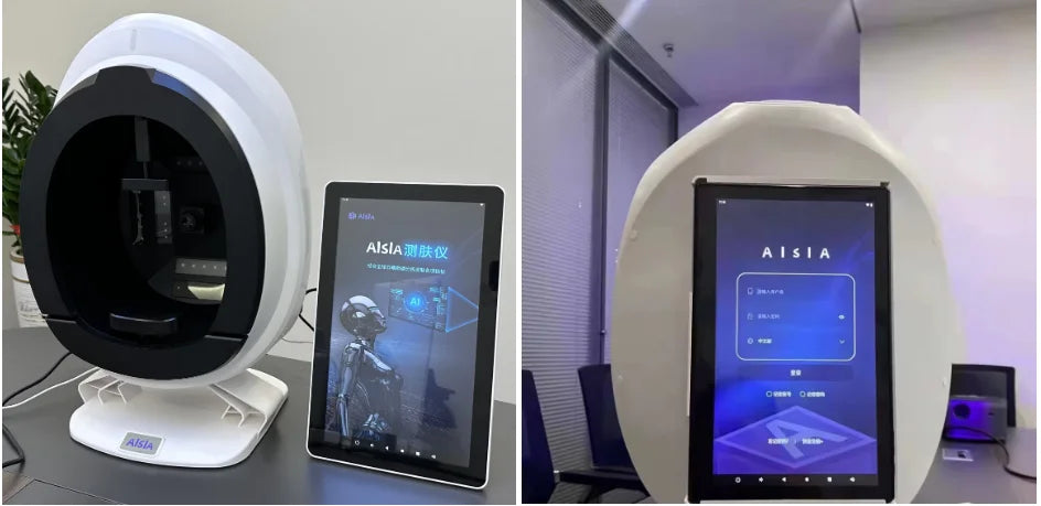 AISIA Q1 3D AI Facial Skin Analyzer Detection Skin Problem Diagnosis 8 Spectrum Professional Analysis Beauty Salon Equipment