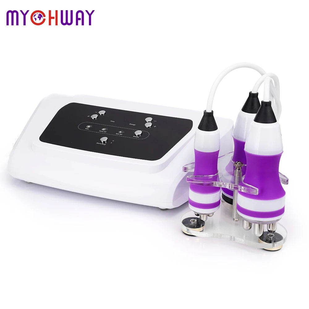 US STOCK 3 In 1 Ultrasound 40K Cavitation Radio Frequency Machine 3D RF Body Slimming Machine Cellulite Remover