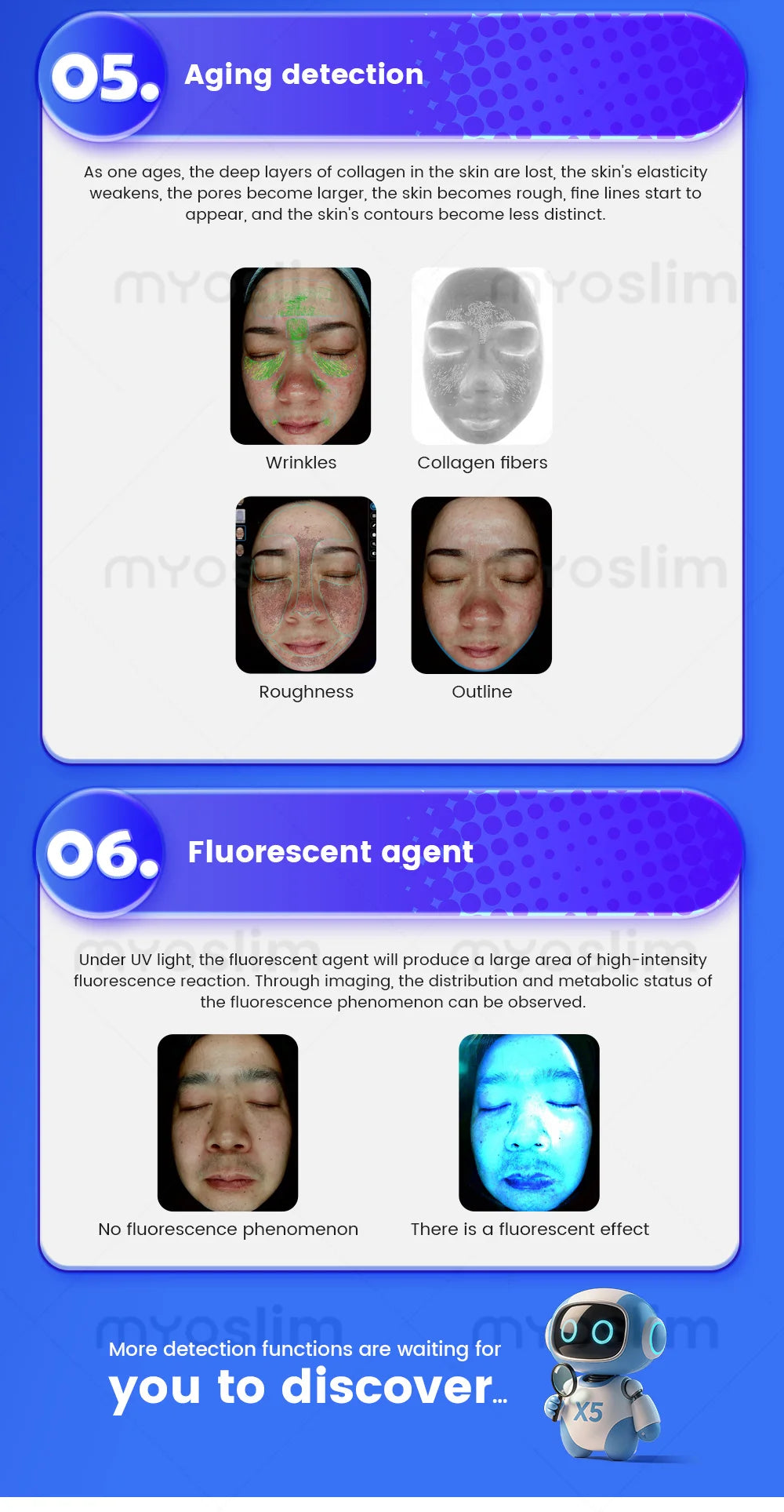 3D AI Facial Camera Scanner UV Skin and Hair Analysis Measuring Machine Digital Facial Scanner Skin Analyzer 2025 Professional