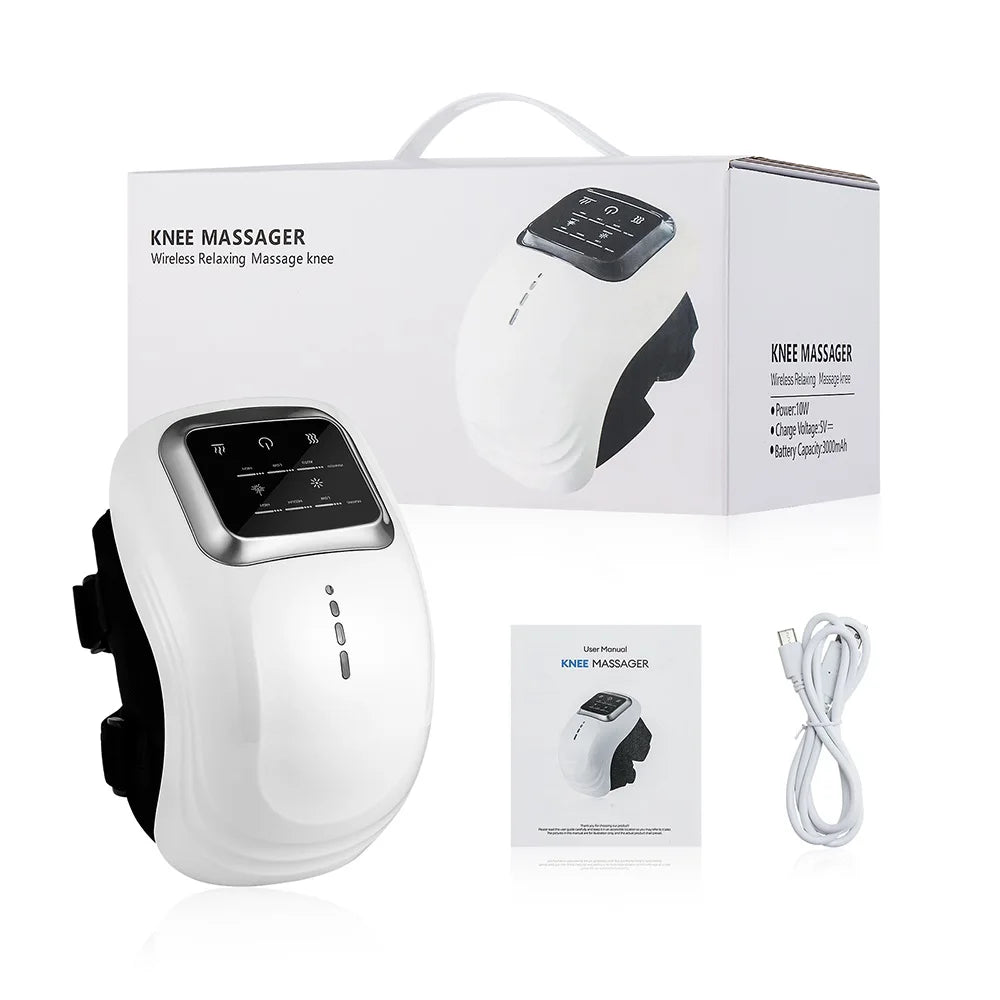 foreverlily Smart Knee Massager Vibration Air Pressure Knee Massage Machine Electric Elbow Shoulder Knee masajeador