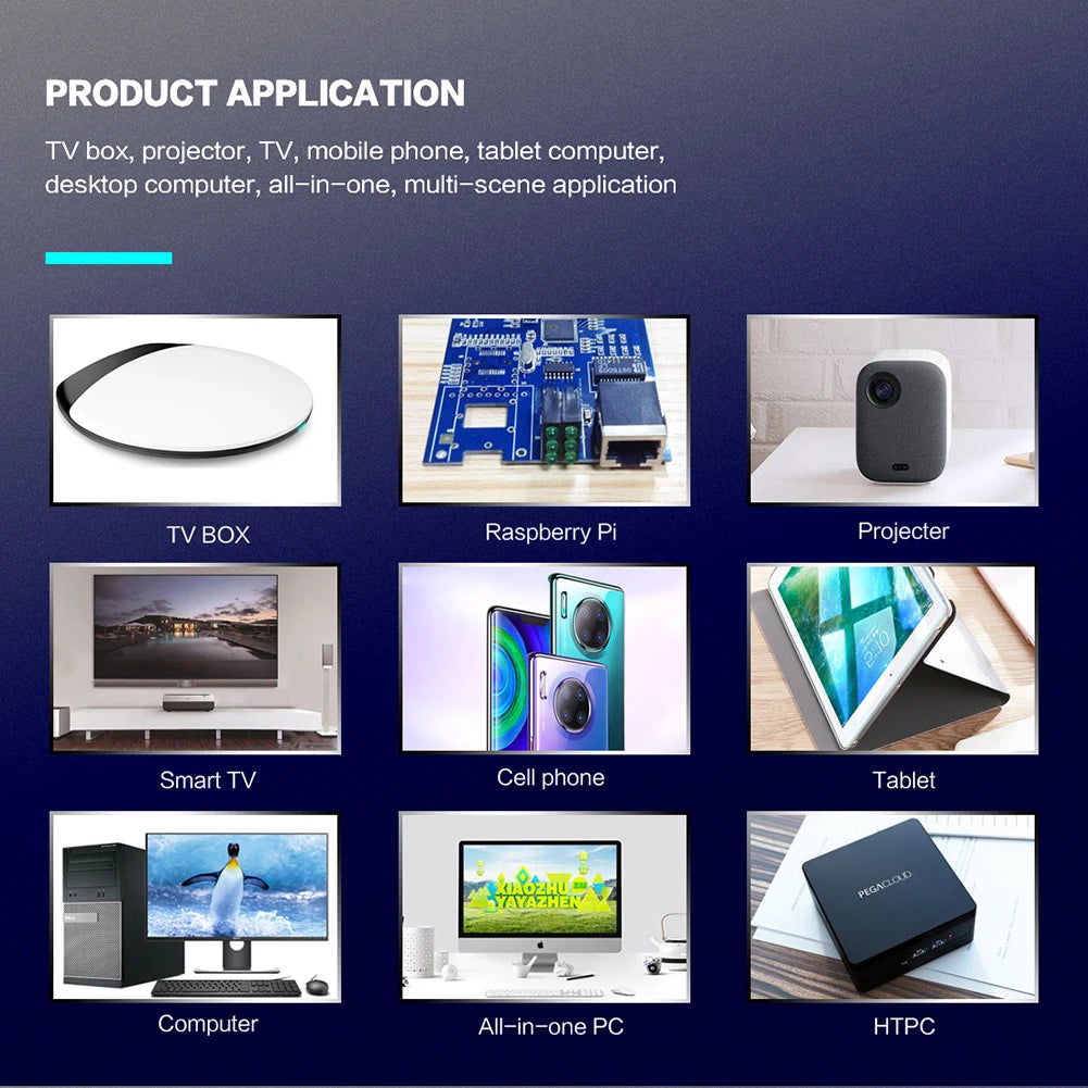 2.4G Wireless Air Mouse Bluetooth-compatible 5.0 Voice Remote Control6-axis Gyroscope for Android Smart TV Box