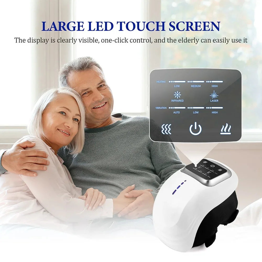 foreverlily Smart Knee Massager Vibration Air Pressure Knee Massage Machine Electric Elbow Shoulder Knee masajeador