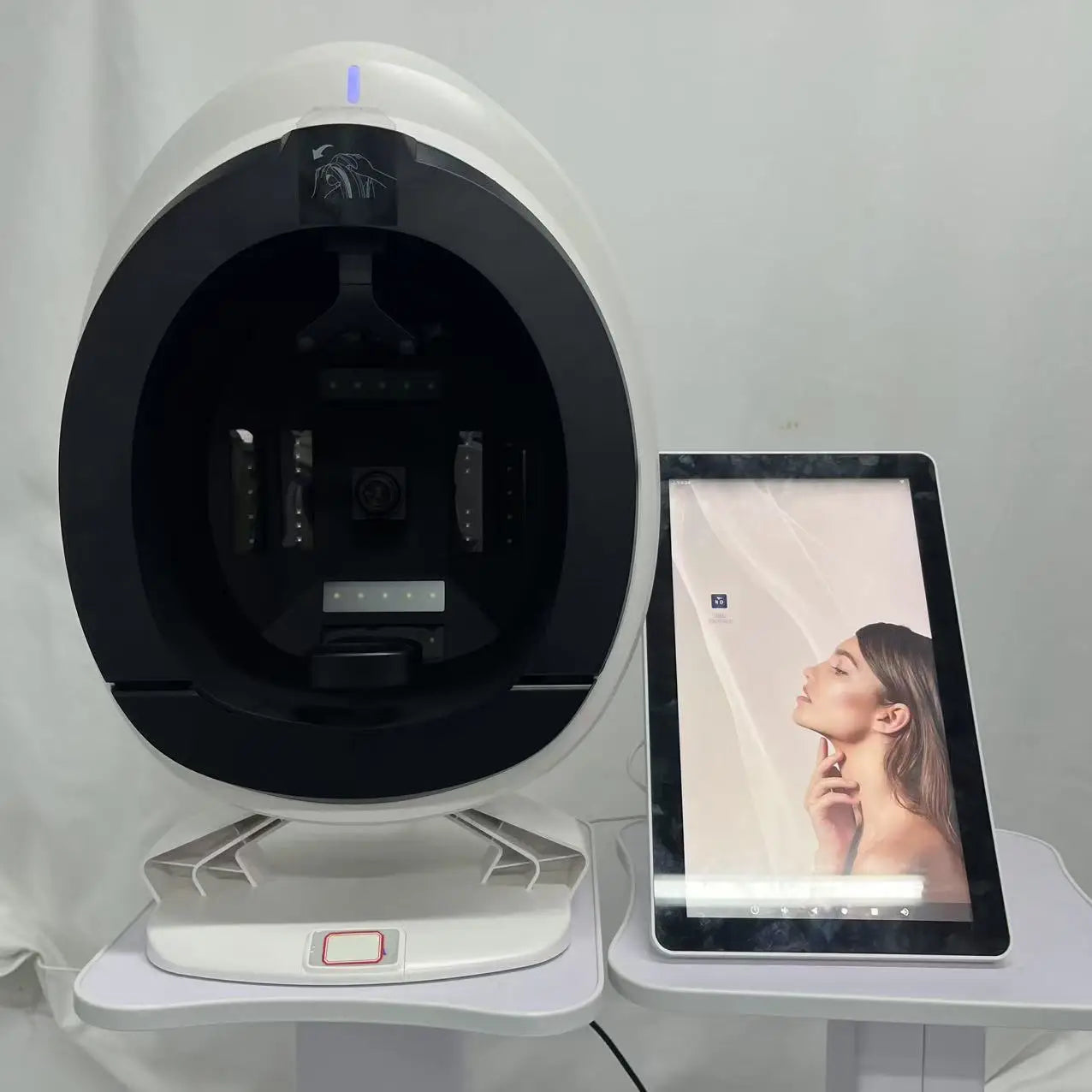 3D Skin Scanner Care Facial Analyzer Monitor Machine Magic Mirror Portable Testing English Detector Face Camera Test Analysis