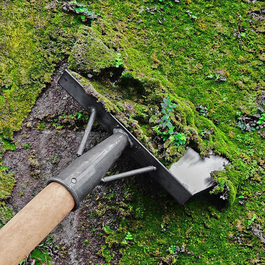 Multifunctional Outdoor Cleaning Shovel Sharp Edge Farm Planting Weeding Tool Efficient Eradication for Garden Weeds and Moss