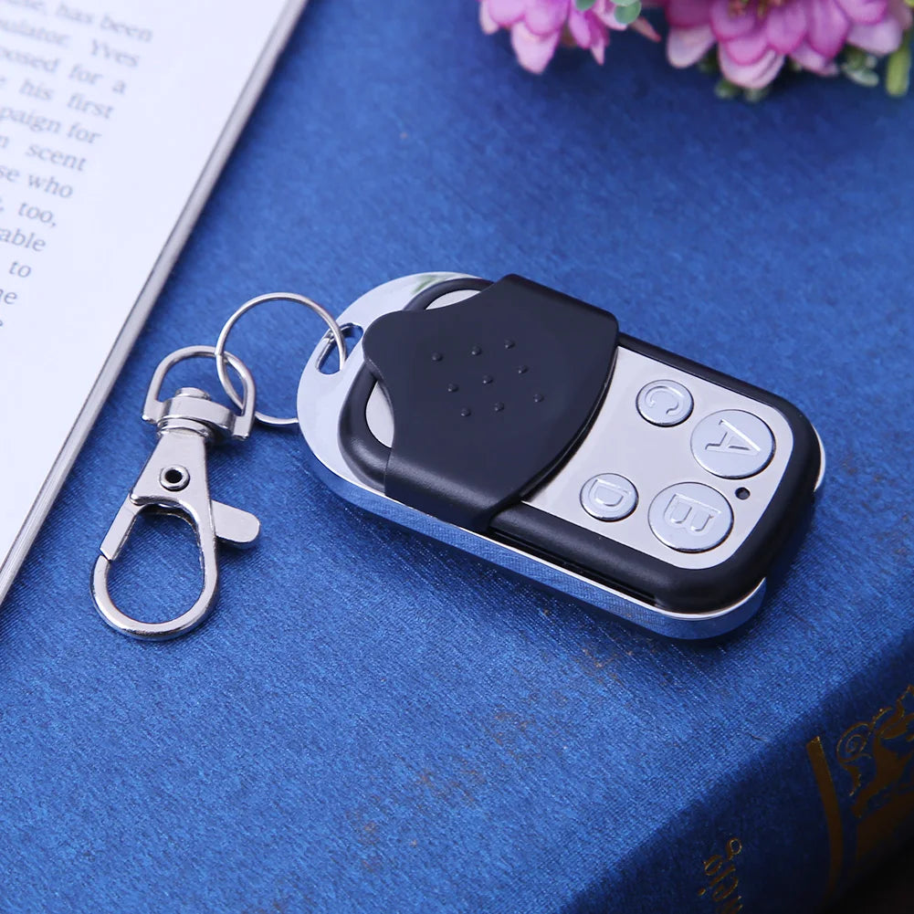 5pcs Remote Control Controller 4 Buttons 433MHz Clone Learning Code Universal Replacement Wireless Portable for Gate Garage