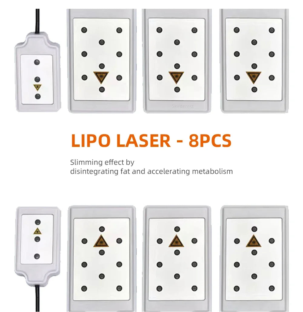 9 in 1 40K Cavitation Ultrasonic Body Slimming Machine Body Shape Loss Weight Vacuum Rejuvenation Skin Lift Tighten Tool
