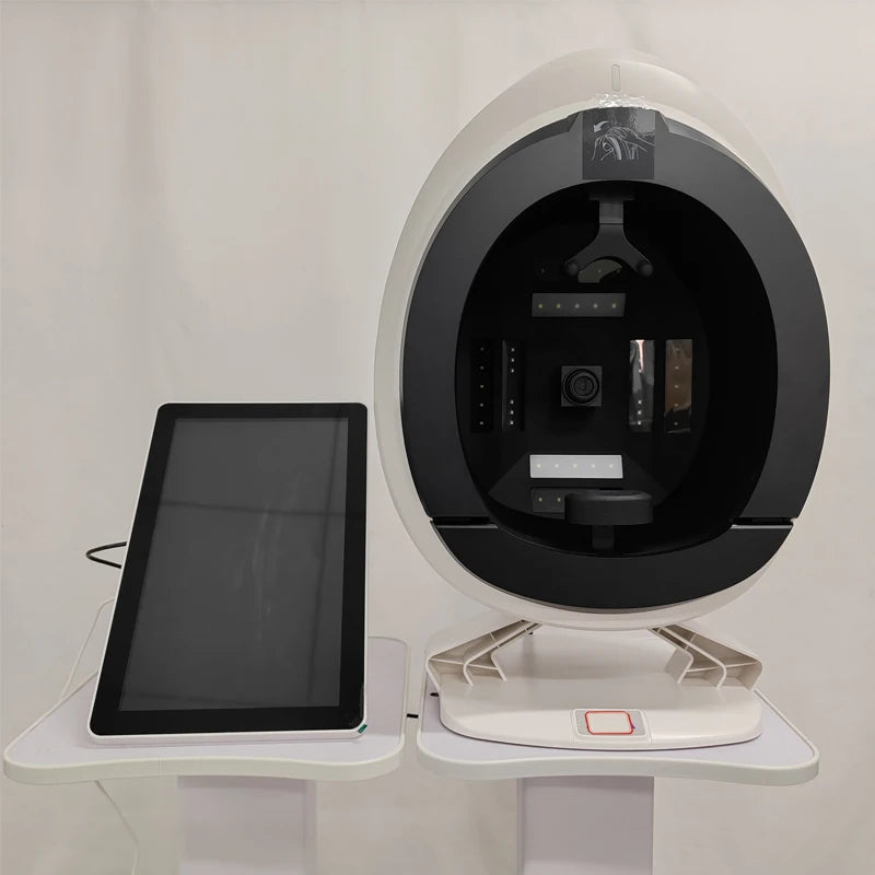 New Intelligent 8 Spectra Skin Detector Skin Management Analysis Of Moisture And Oil Facial Testing And Cosmetology Related
