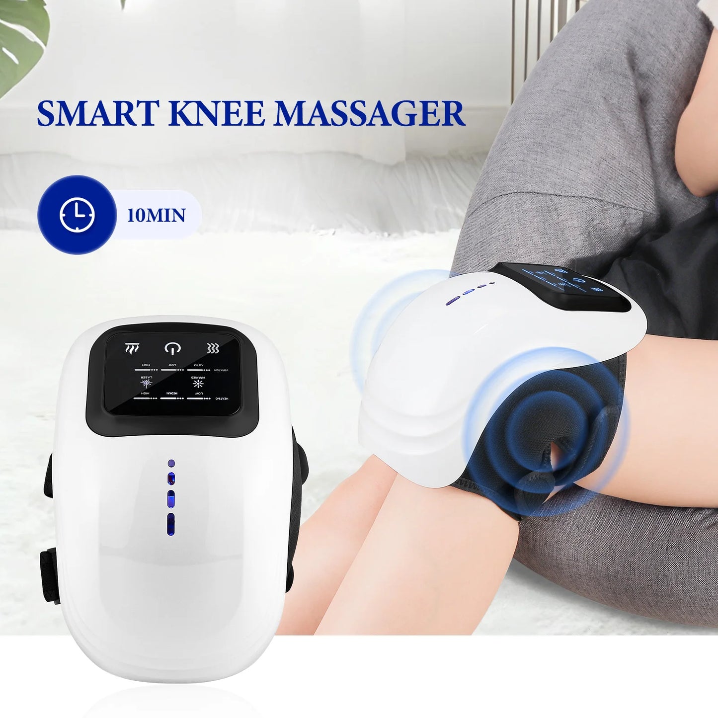 foreverlily Smart Knee Massager Vibration Air Pressure Knee Massage Machine Electric Elbow Shoulder Knee masajeador