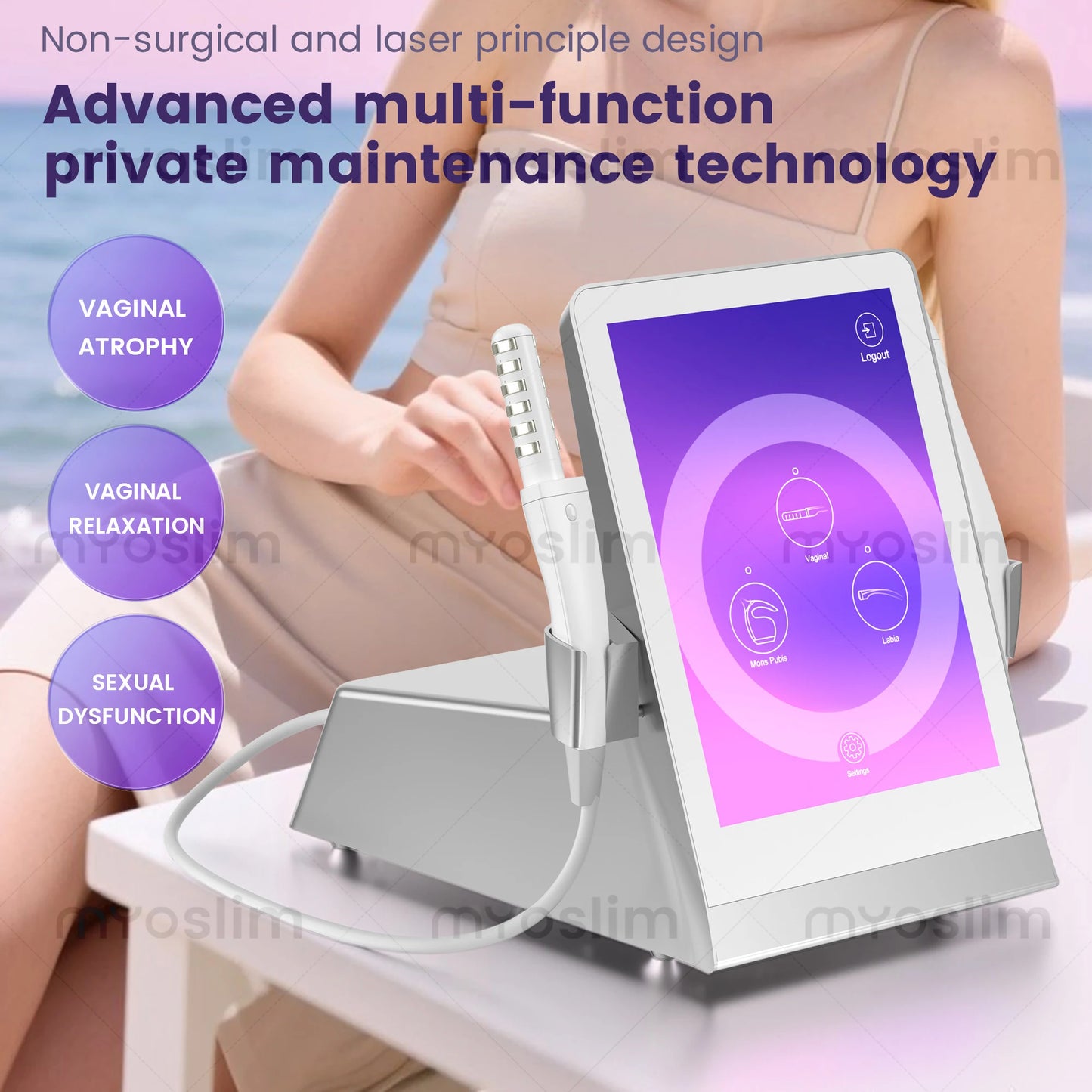 Skin Tightening Machine Radio Frequency Women's Care Skin Rejuvenation Feature Anti-Aging Firming Lifting Non-Invasive