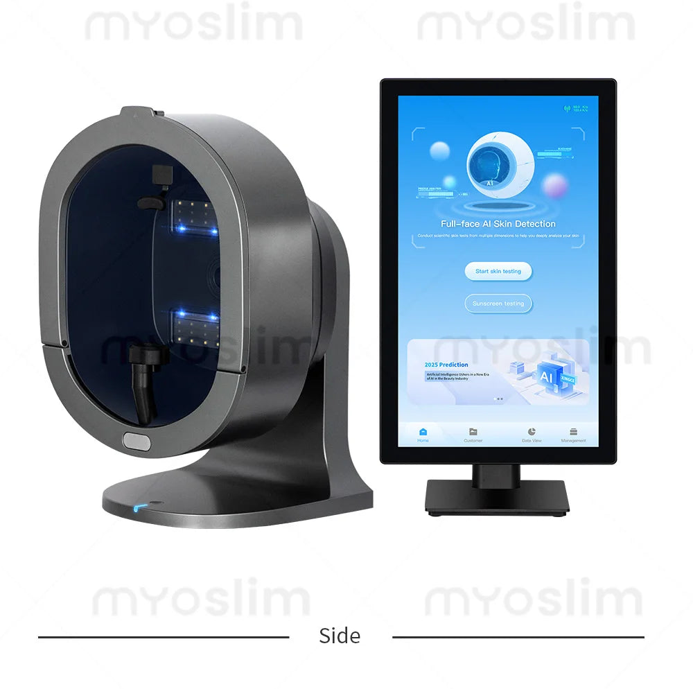 3D AI Facial Camera Scanner UV Skin and Hair Analysis Measuring Machine Digital Facial Scanner Skin Analyzer 2025 Professional