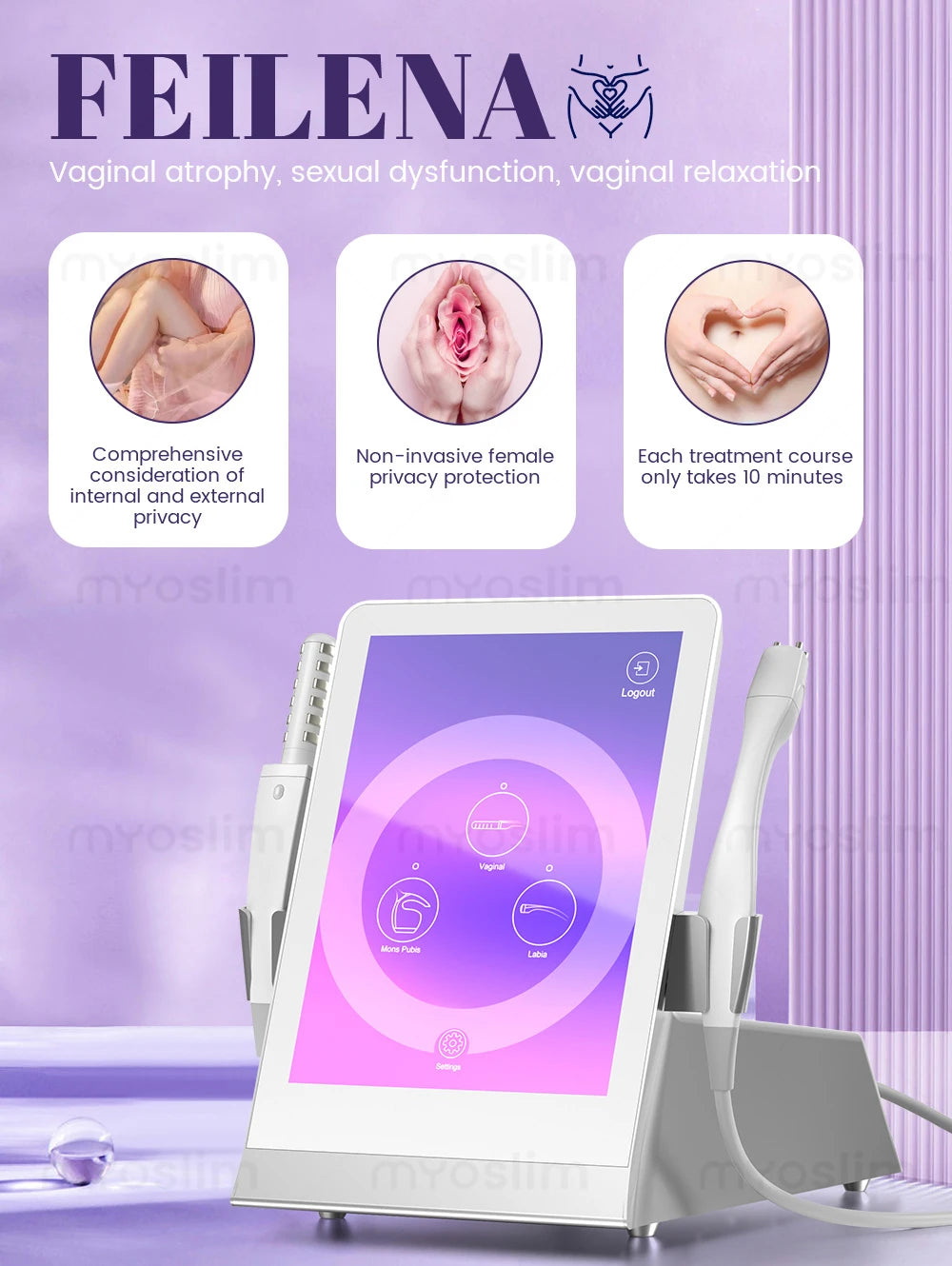 Skin Tightening Machine Radio Frequency Women's Care Skin Rejuvenation Feature Anti-Aging Firming Lifting Non-Invasive