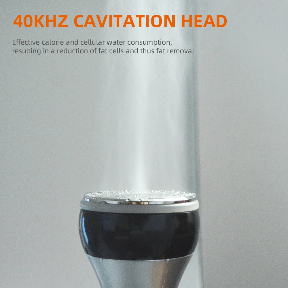 9 in 1 40K Cavitation Ultrasonic Body Slimming Machine Body Shape Loss Weight Vacuum Rejuvenation Skin Lift Tighten Tool