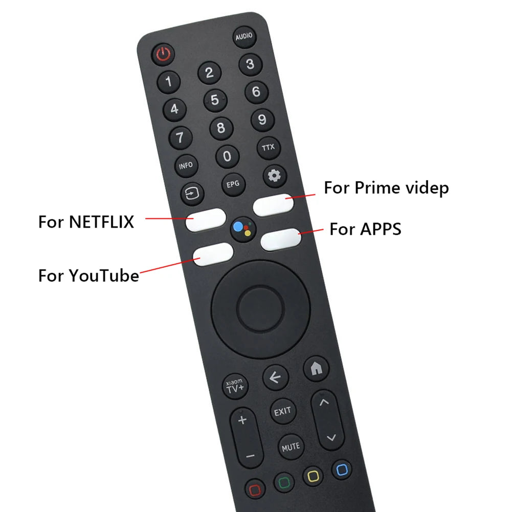XMRM-ML Replacement Remote Control with Voice Control Bluetooth-Compatible for Xiaomi Ultra HD 4K QLED TV Q2 50/55/65 Inch