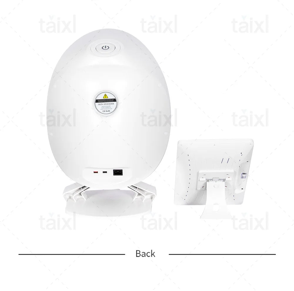 New Intelligent 8 Spectra Skin Detector Skin Management Analysis Of Moisture And Oil Facial Testing And Cosmetology Related