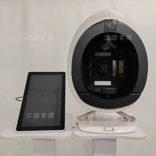 New Intelligent 8 Spectra Skin Detector Skin Management Analysis Of Moisture And Oil Facial Testing And Cosmetology Related