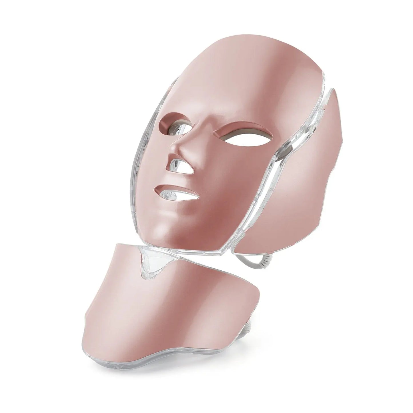 Foreverlily 7 Colors Light LED Facial Skin Care Mask With Neck Skin Rejuvenation Treatment Beauty Anti Acne Therapy Whitening