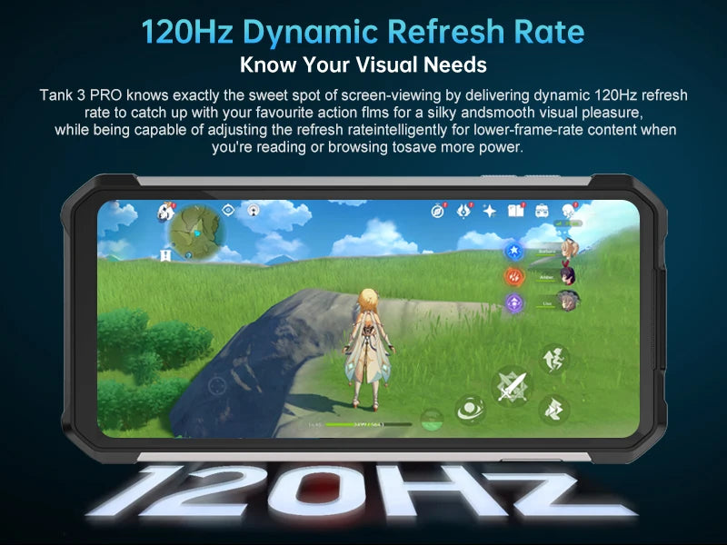 US EU MX Warehouse Unihertz Tank 3 Pro 8849 with 100 Lumens 5G Projector phone,32GB/36GB RAM,512GB ROM,23800mAh 120W,200MP, NFC